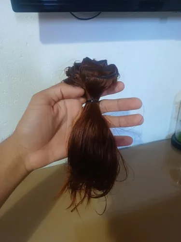 Cabelo na confecção bio!
