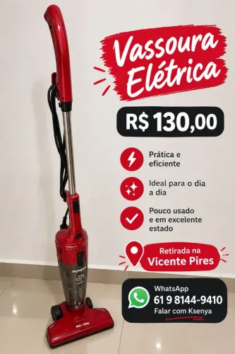 Vassoura elétrica