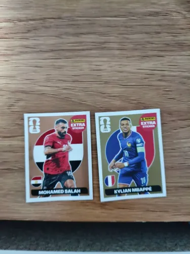 Carta lendária do mbappé e do Mohamed Salah