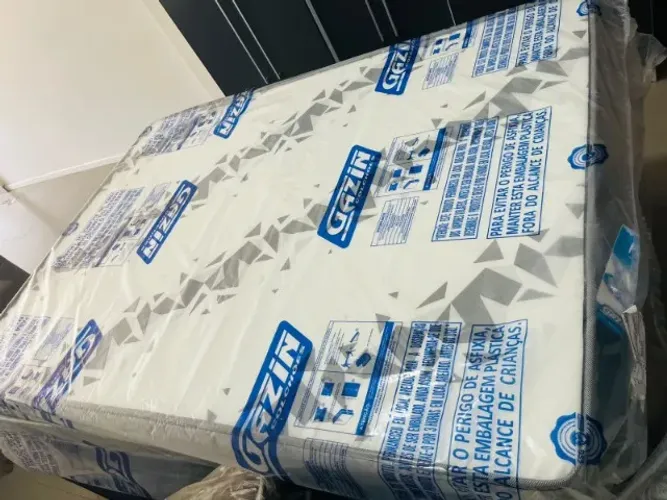 COLCHAO CASAL ESPUMA D20 GAZIN 12 CM NOVO
