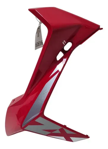 Carenagem Frontal Direita Honda Nx 500 Orig 2026 60656 Vermelho
