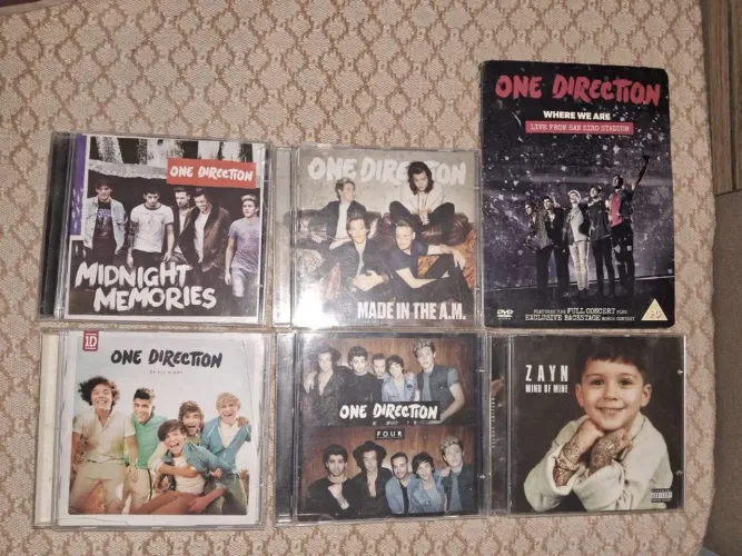 ONE DIRECTION - Cd's e DVD (original)