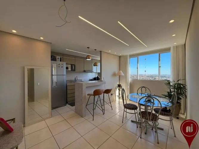Apartamento com 2 dormitórios para alugar, 45 m² por R$ 3.373,39/mês - Palmeiras - Belo Ho