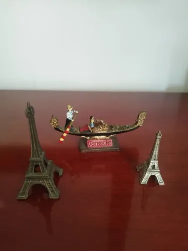 Enfeites Veneza e Torre Eiffel direto da França e Italia 