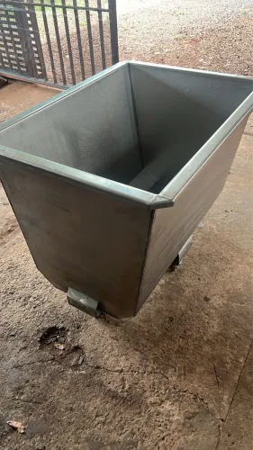 Carrinho inox