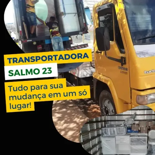Frete caminhão baú mudança embalada na promoção 