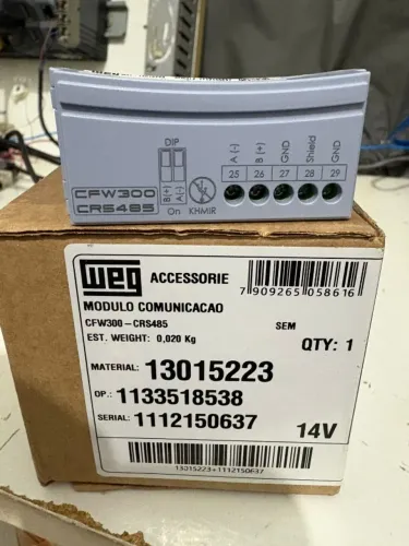 Módulo Comunicação Rs485 Cfw300-crs485 Inversor Cfw300 Weg