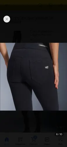 Calça Alpinestars usada uma vez Tam P