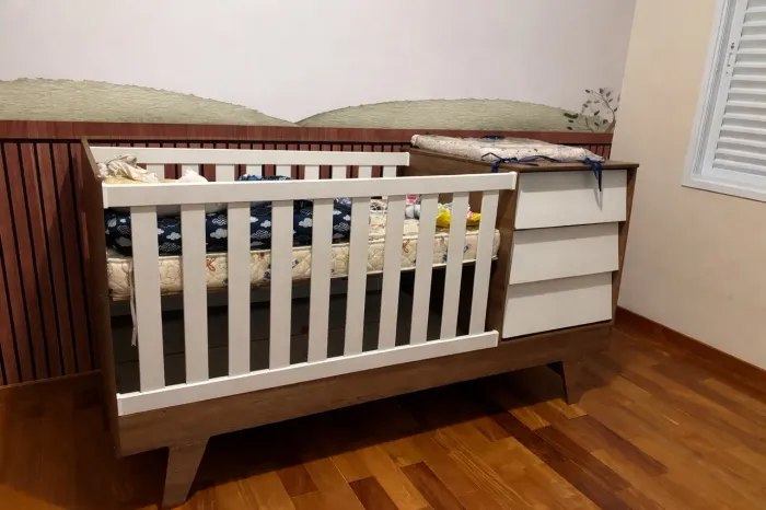 Berço Americano 3 em 1 + colchão - entrego em mãos 