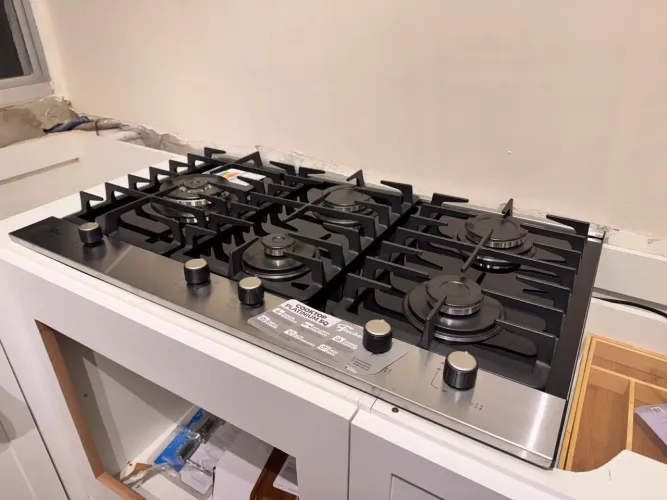 Cooktop Fischer Platinium 5 bocas NOVO!