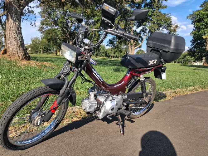 Bikelete Mobilete Moby 48cc 4T | 2018 Black Cherry II