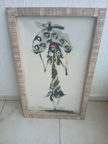Quadro pintado em tela pelo artista J.santos silva