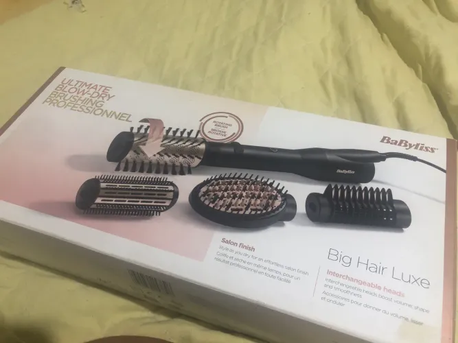 Escova eletrônica 3 em 1 marca: babyliss profissional potente,  