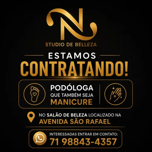 Podóloga e Manicure para Salão de Beleza em São Rafael 