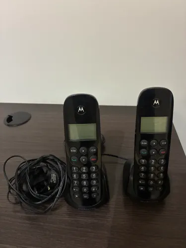 Telefone sem fio com ramal motorola