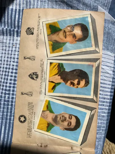 Álbum original completo da copa 1958