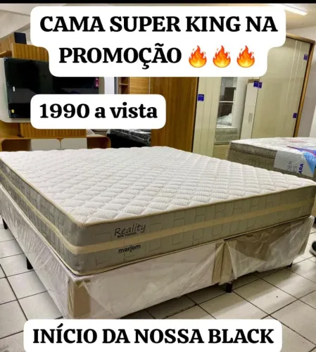 Promocao de Cama super king com molas ensacadas