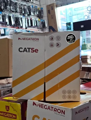  Caixa de Cabo de Rede CAT.5E 100% Cobre - 305 Metros
