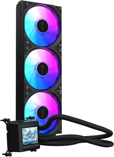 Watercooler 360mm Argb com telinha pouco tempo de uso no plástico 