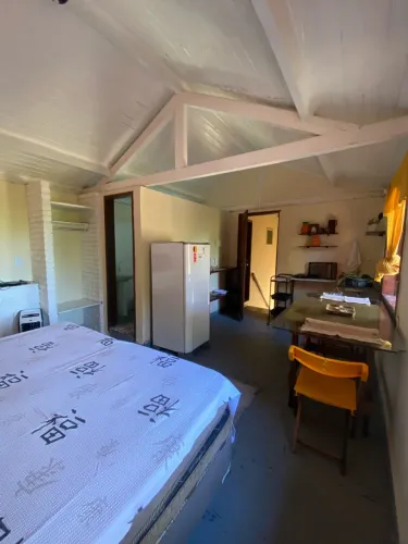 Apartamento em frente à praia, imobiliado, para vc que gosta de natureza!!