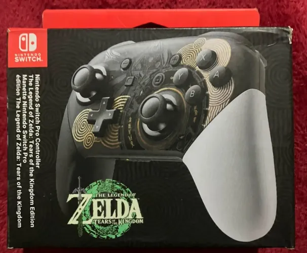 Pro Controller Zelda Tears of the Kingdom