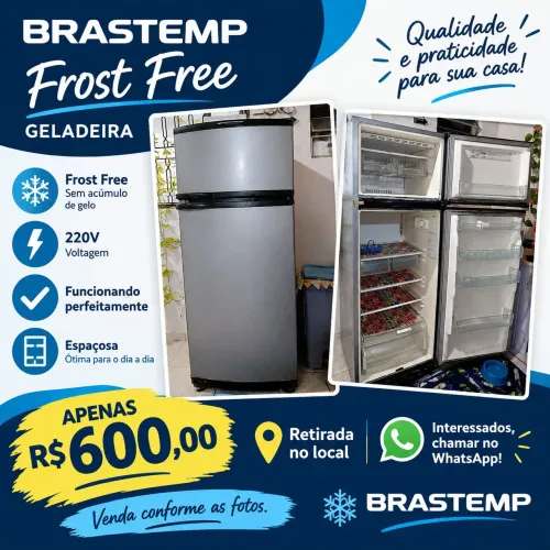 Geladeira Brastemp 220V