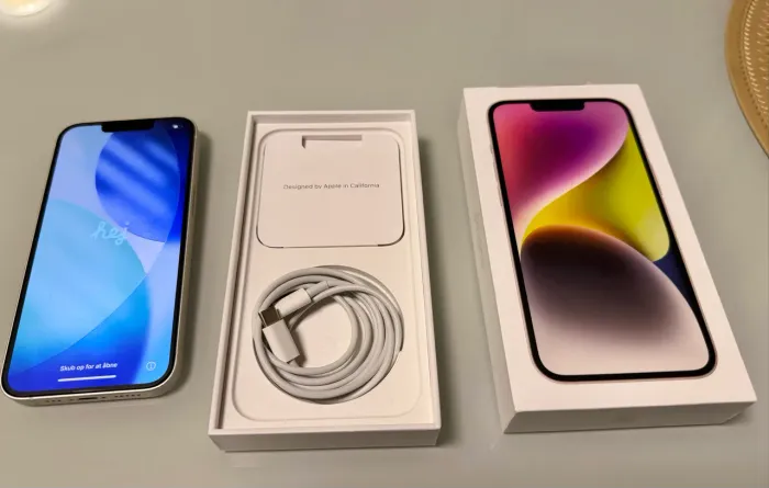 I Phone 14 starlight  estado excelente 