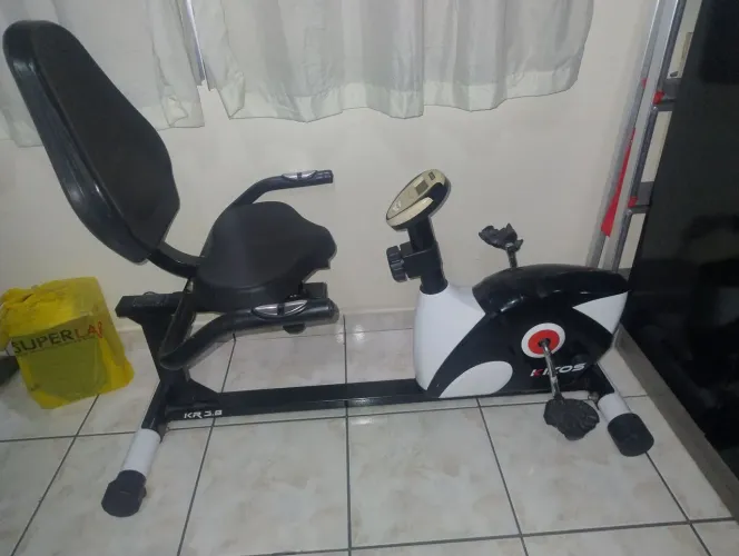 aparelho para exercícios  motivo mudança 