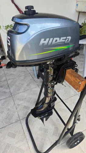 Motor de popa hidea 5hp + tanque externo 