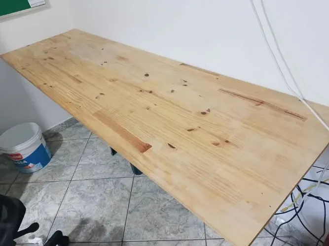 Tampo de mesa / Mesa suspensa + 3 Mão Francesa 2.00 x 0.60 *ACEITO CARTÃO*