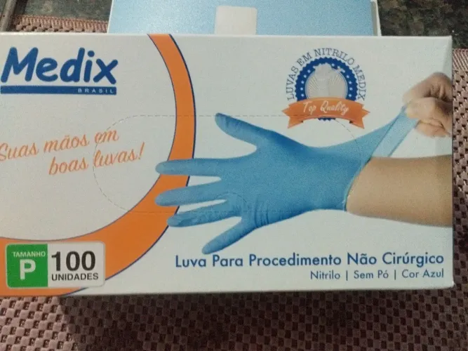 Luvas de Nitril Nitrilo P