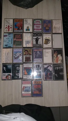 Cassetes para colecionadores.