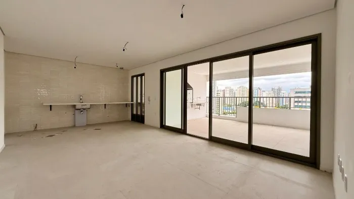 Apartamento de alto padrão no Condomínio Bem Te Vi, em Moema.