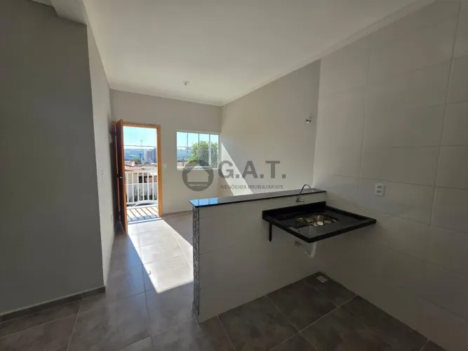 Kitnet para locação na Vila Fiori: 1 quarto, 1 sala, 1 banheiro, garagem; 35m² em Sorocaba