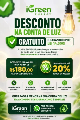 CONTA DE LUZ MAIS BARATA CHAMA PV ...