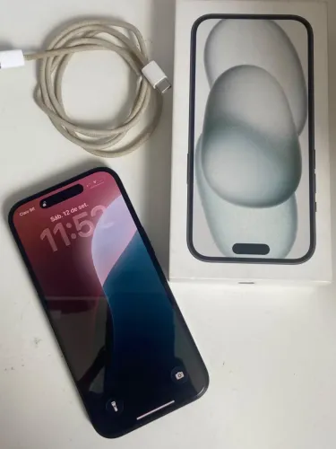 iPhone 15 128GB Original | 91% Bateria | Caixa + Carregador originais