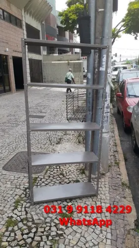 Oferta! Prateleira de Aço Nova com 6 Divisórias Entrega Grátis em bh