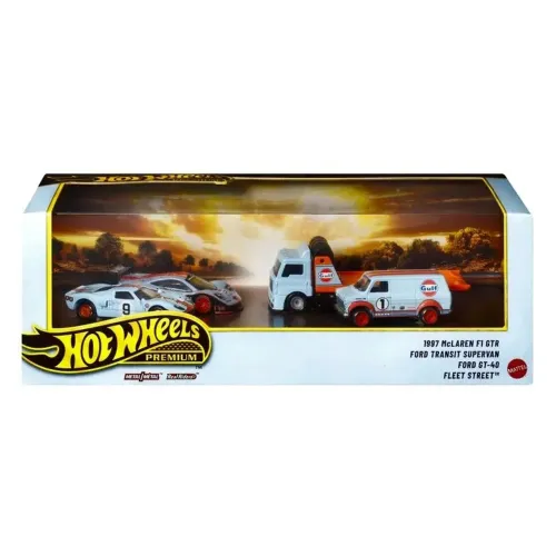 Hot Wheels Premium Garage Gmh39-f Le Mans Race Gulf Series
