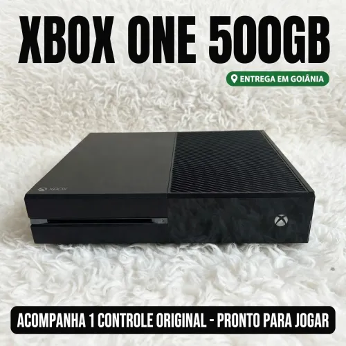 XBOX ONE FAT 500 GB COM 2 JOGOS