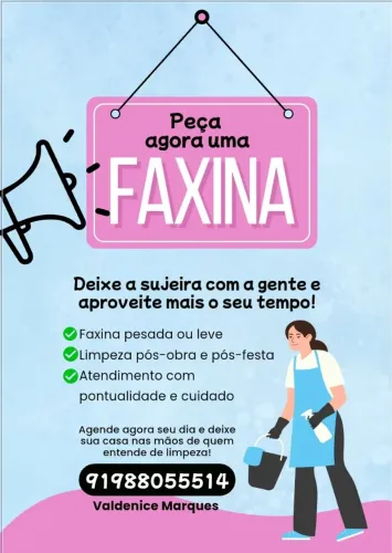 Faxineira e diarista