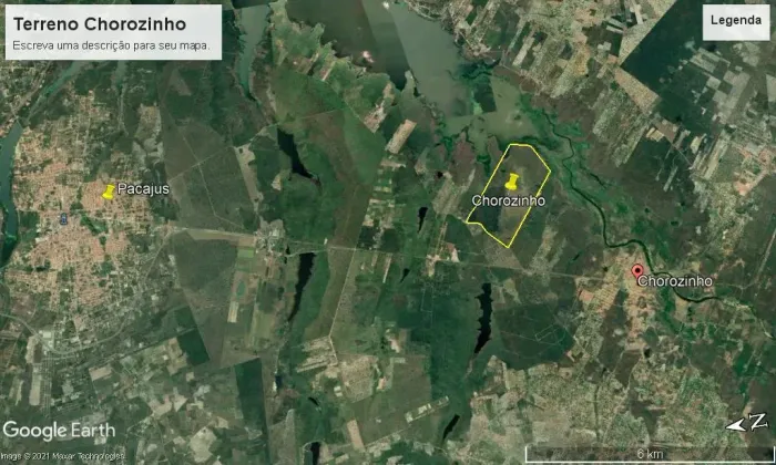 Lote/Terreno para venda tem 2600000 metros quadrados em i - Chorozinho - CE