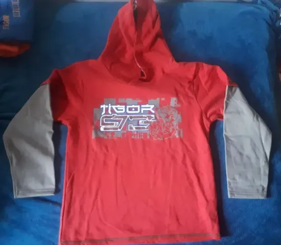 Moleton Infaltil Tigor Vermelho - Tamanho 12
