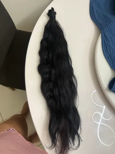 Cabelo humano 60cm