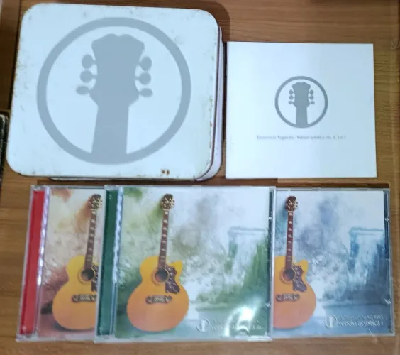 Box (Lata) com 3 CD's Emmerson Nogueira 
