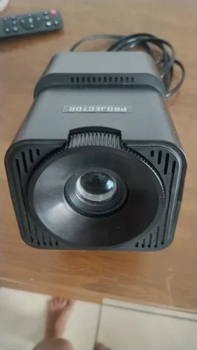 Projetor HY320 Smart - Android 11 WiFi 6K 4K - Cinema em Casa - Com Controle
