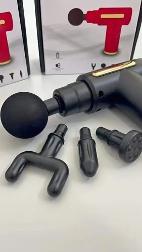 Massageador pistola elétrico USB recarregável