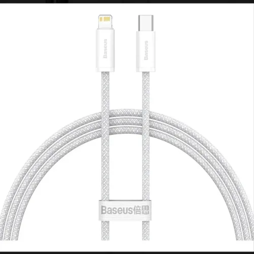 Cabo Baseus turbo Usb-c p/ Lightning 20w 2m 