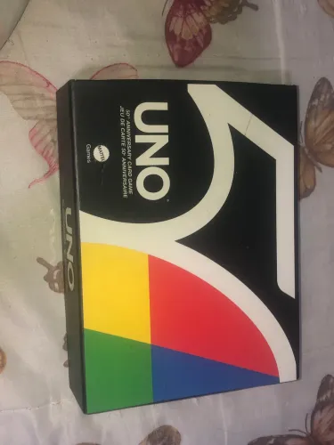 Jogo UNO especial de 50 anos 