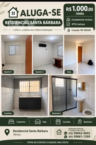 Aluga-se apartamento