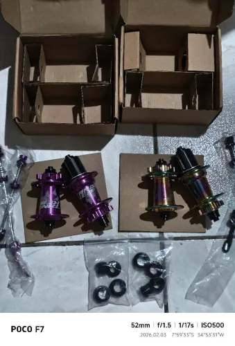 Par de cubos tanke 36f estralador novos nunca usados! 